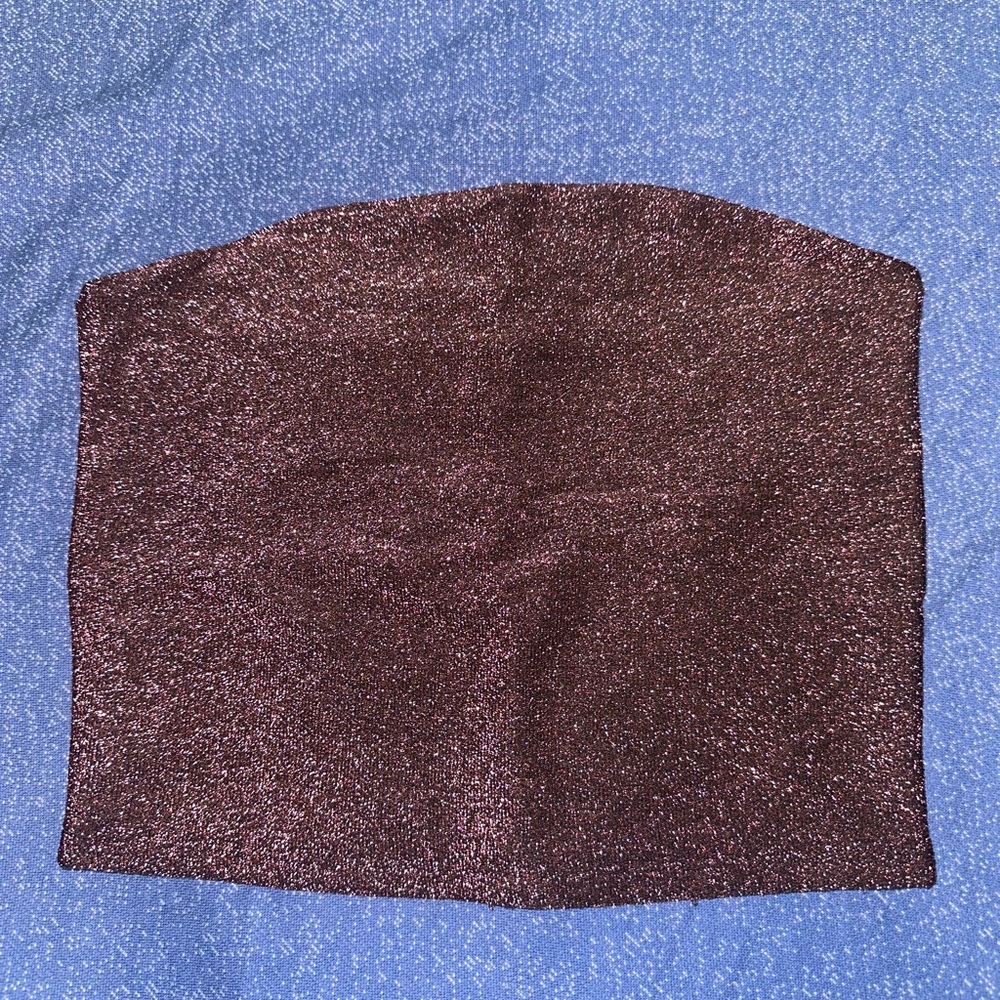 Glittery Tube Top
